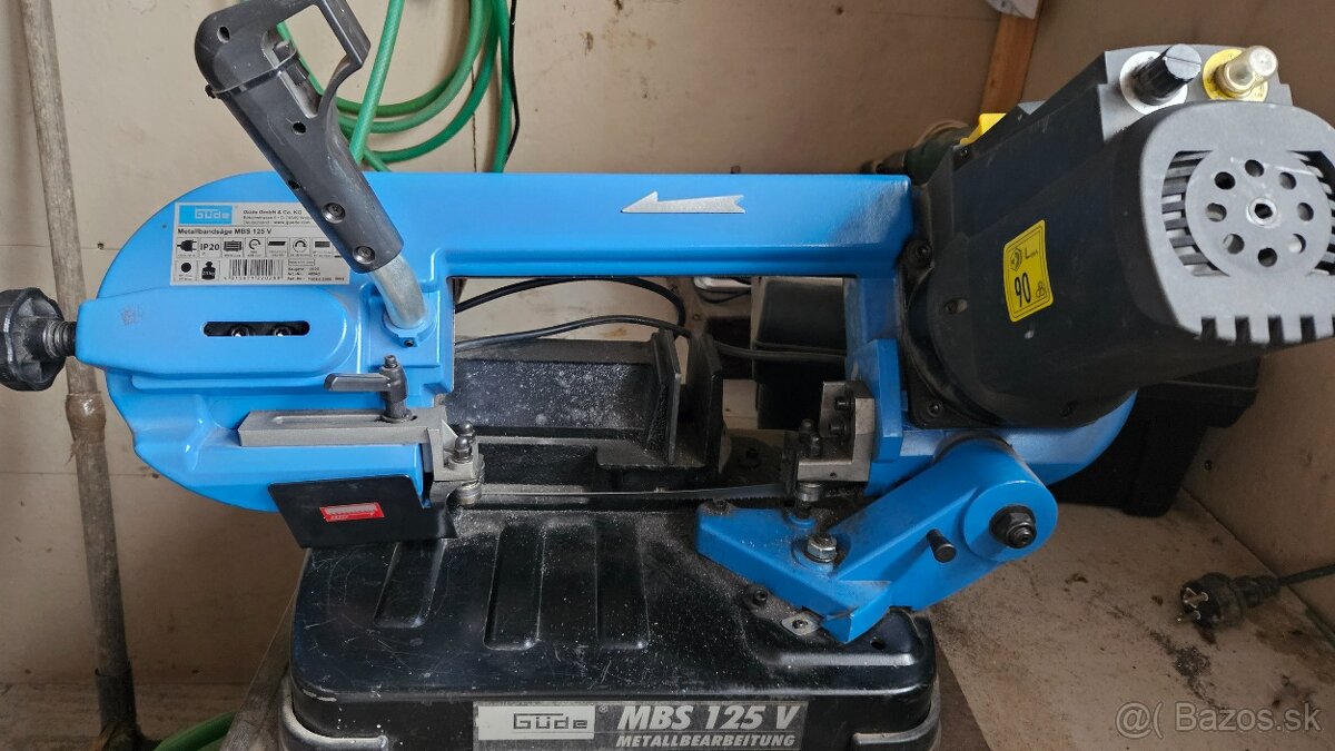 Pásová píla Gude MBS 125V - 2