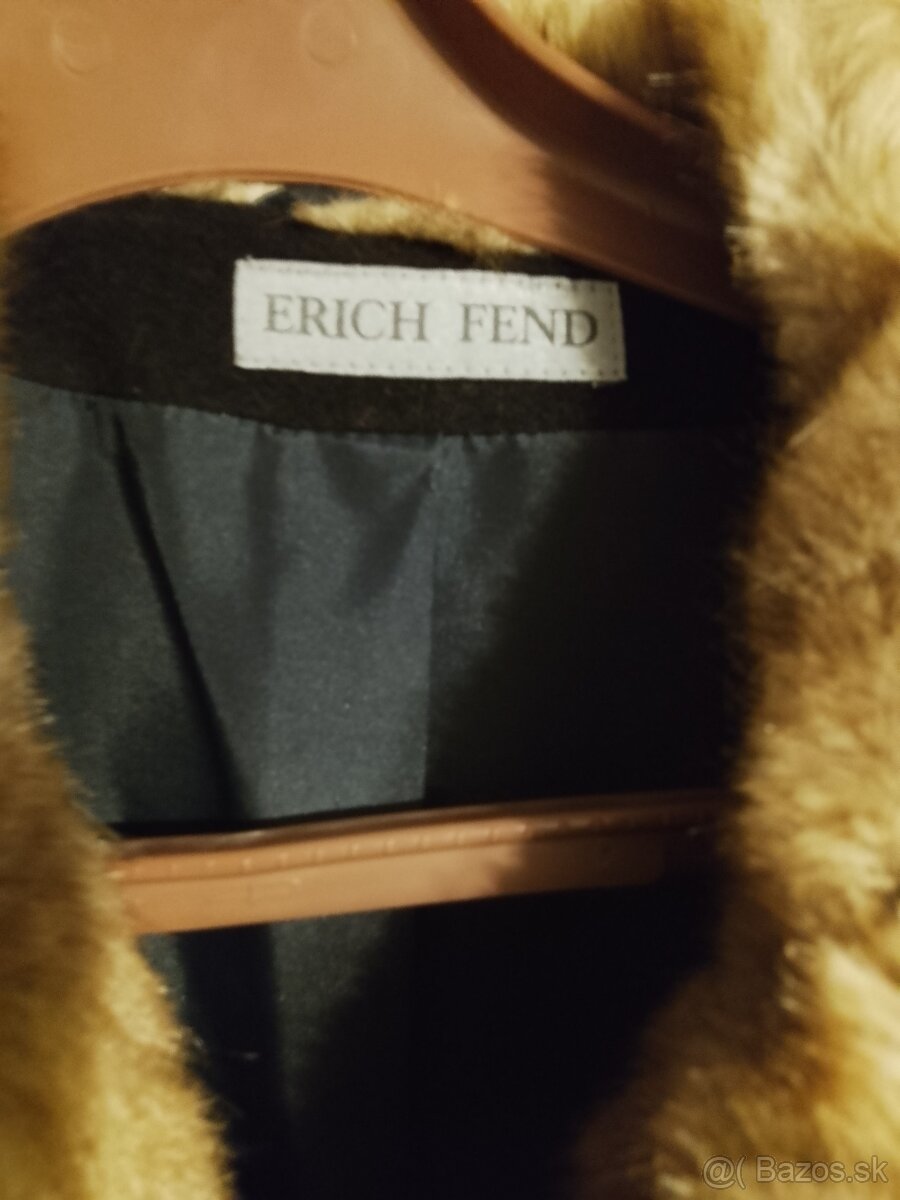 Vlnený kabát s kašmirom 44 - 2