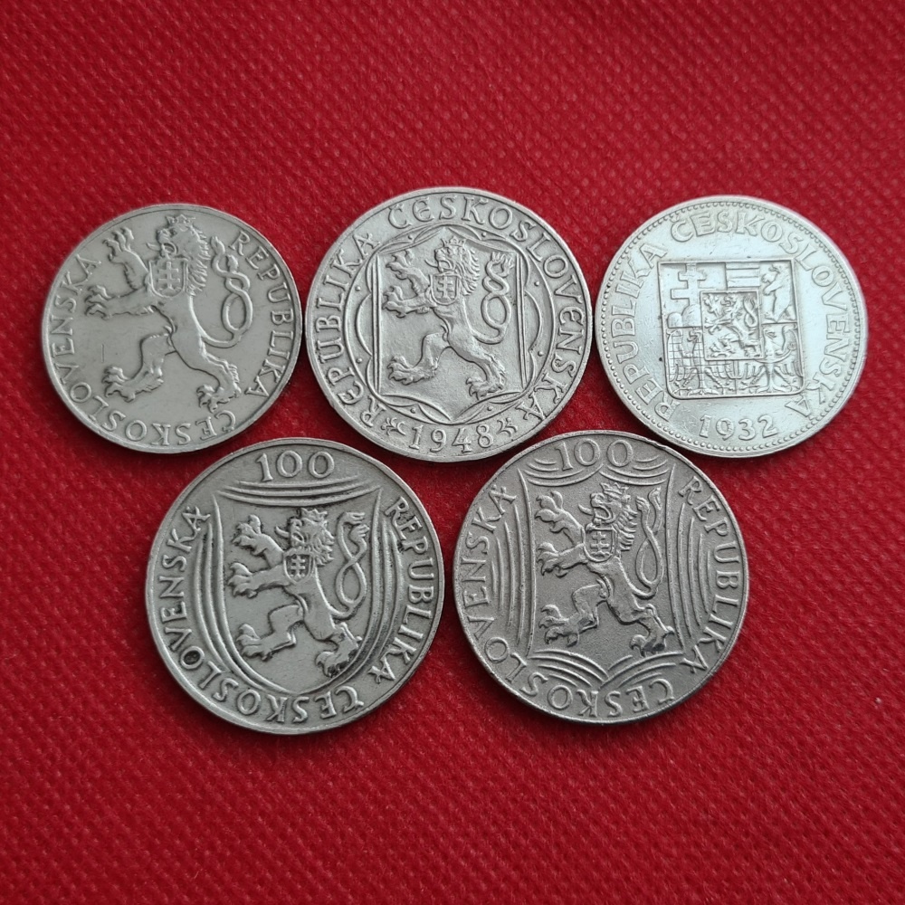 Staré strieborné mince. - 2