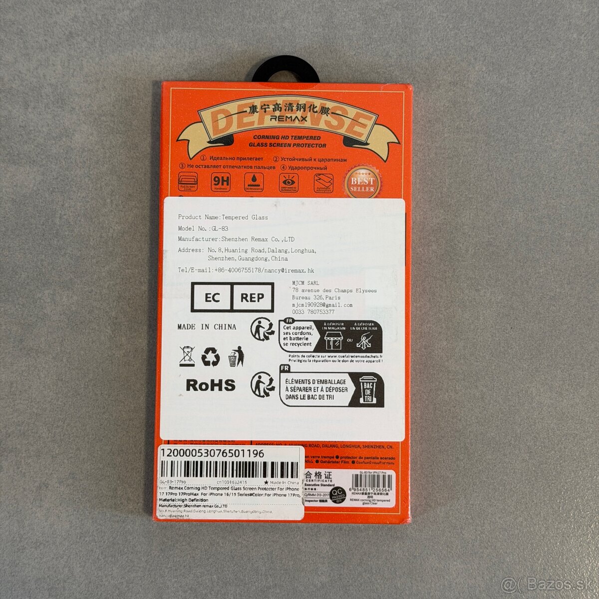 Ochranné sklo iPhone 17 Pro - 2