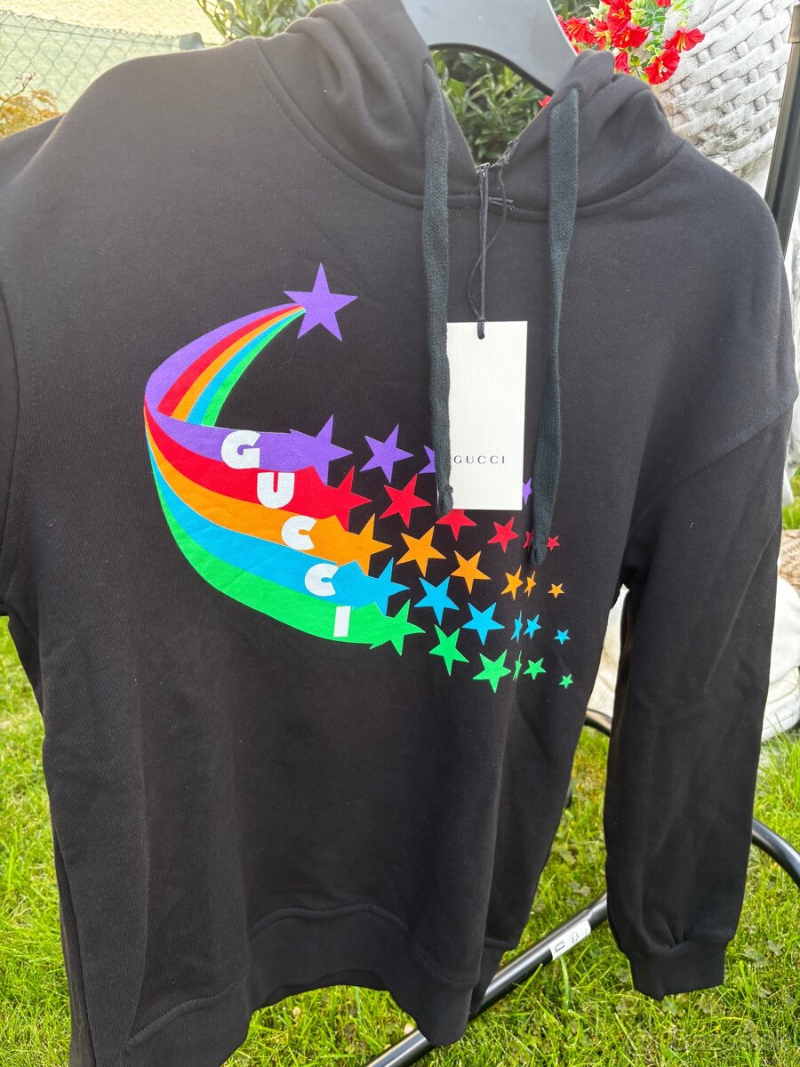 Gucci mikina čierna - 2