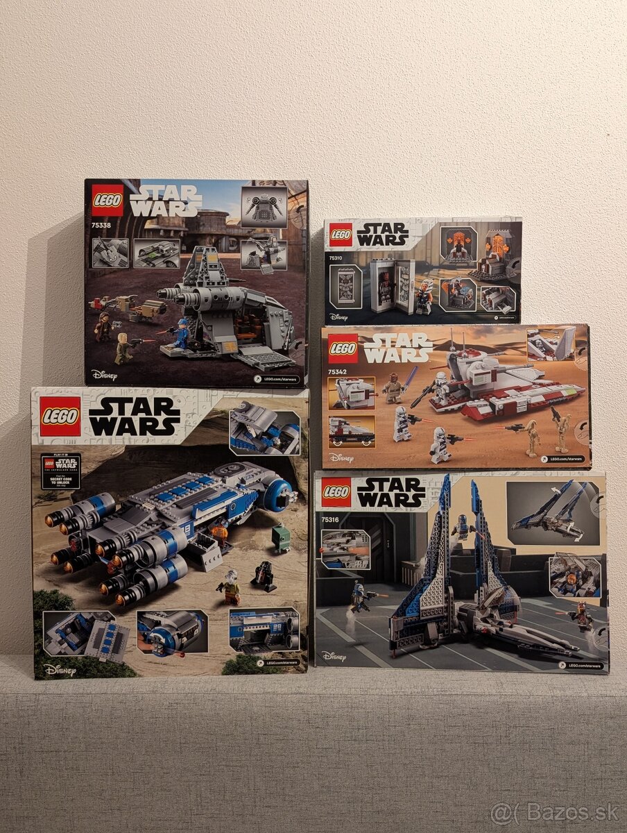 Lego Star Wars - NEROZBALENĚ SETY - 2