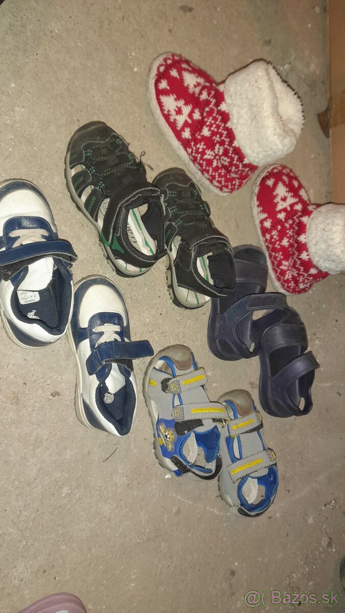 Topánky veľkosť 22-25 - 2