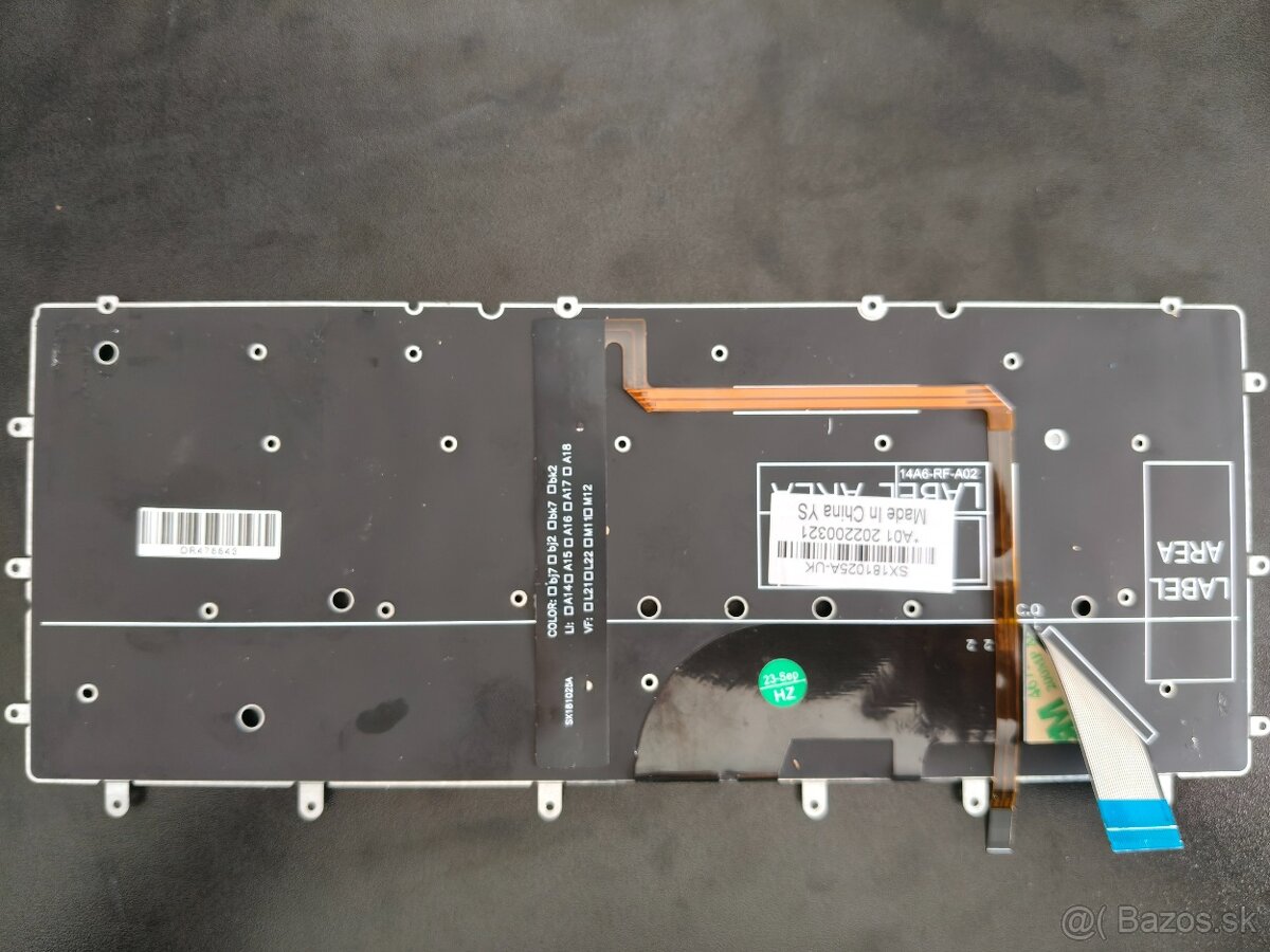 Klávesnica Dell XPS 13 9360 (P54G) - 2
