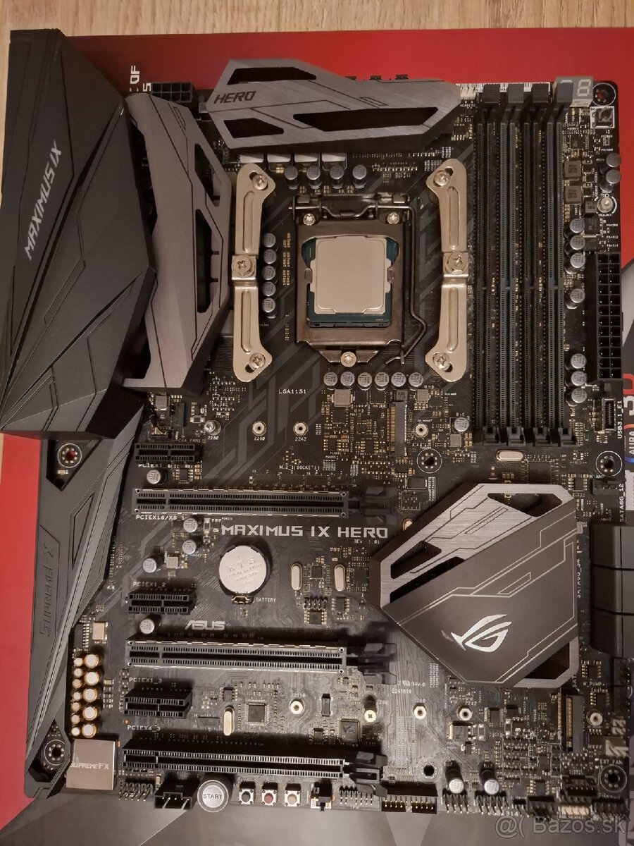 Z270 + 7700k + chladič - 2