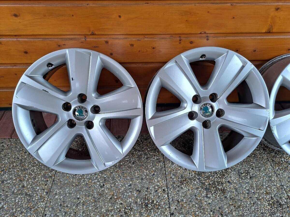 Hliníkové disky 5x112 R17 / škoda,seat,VW,audi... - 2