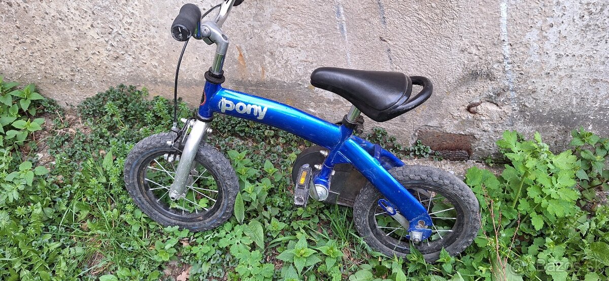 Detský bicykel--odrážadlo 2V1 - 2