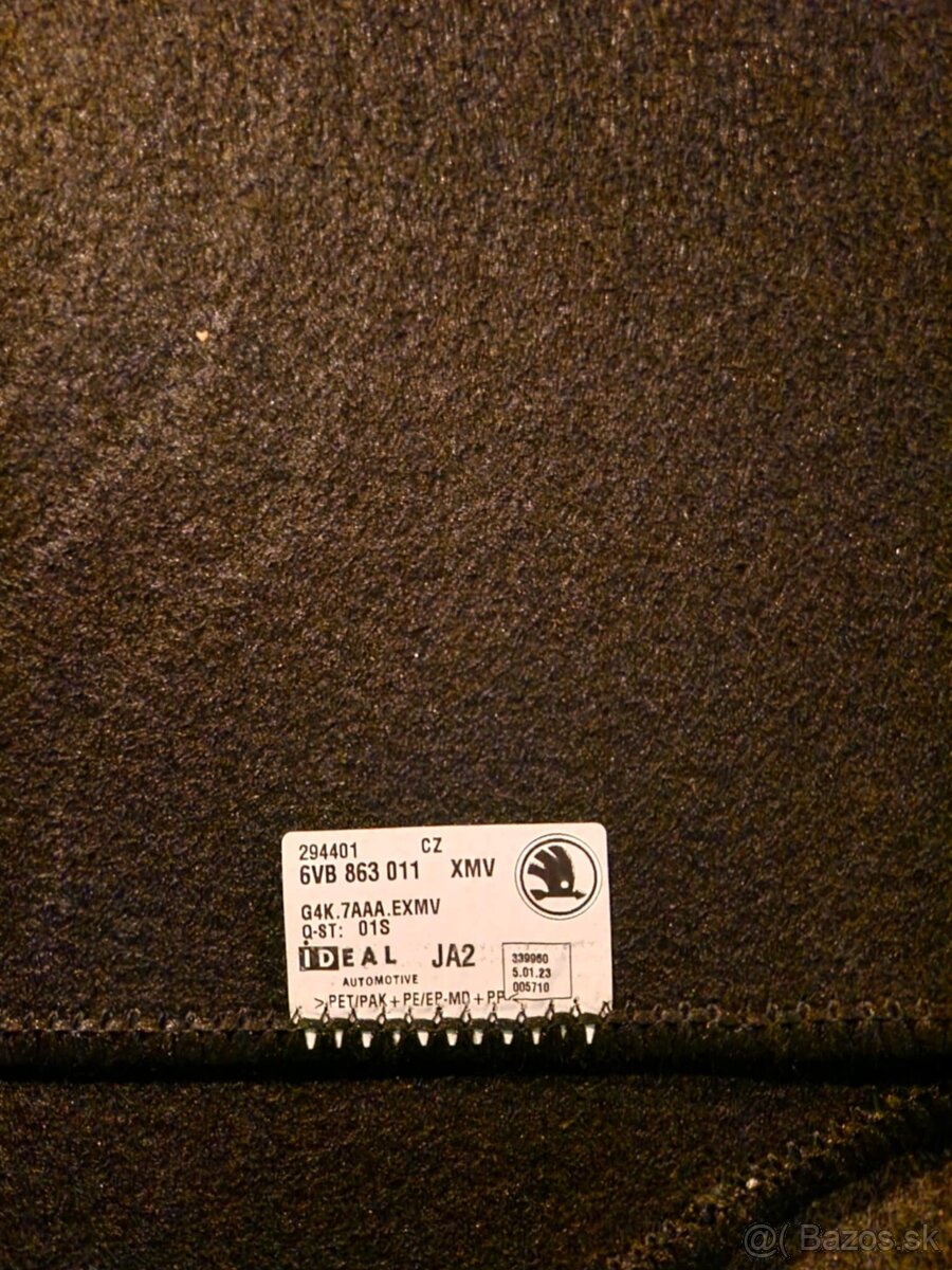 Fabia 4 - originálne autokoberce - 2