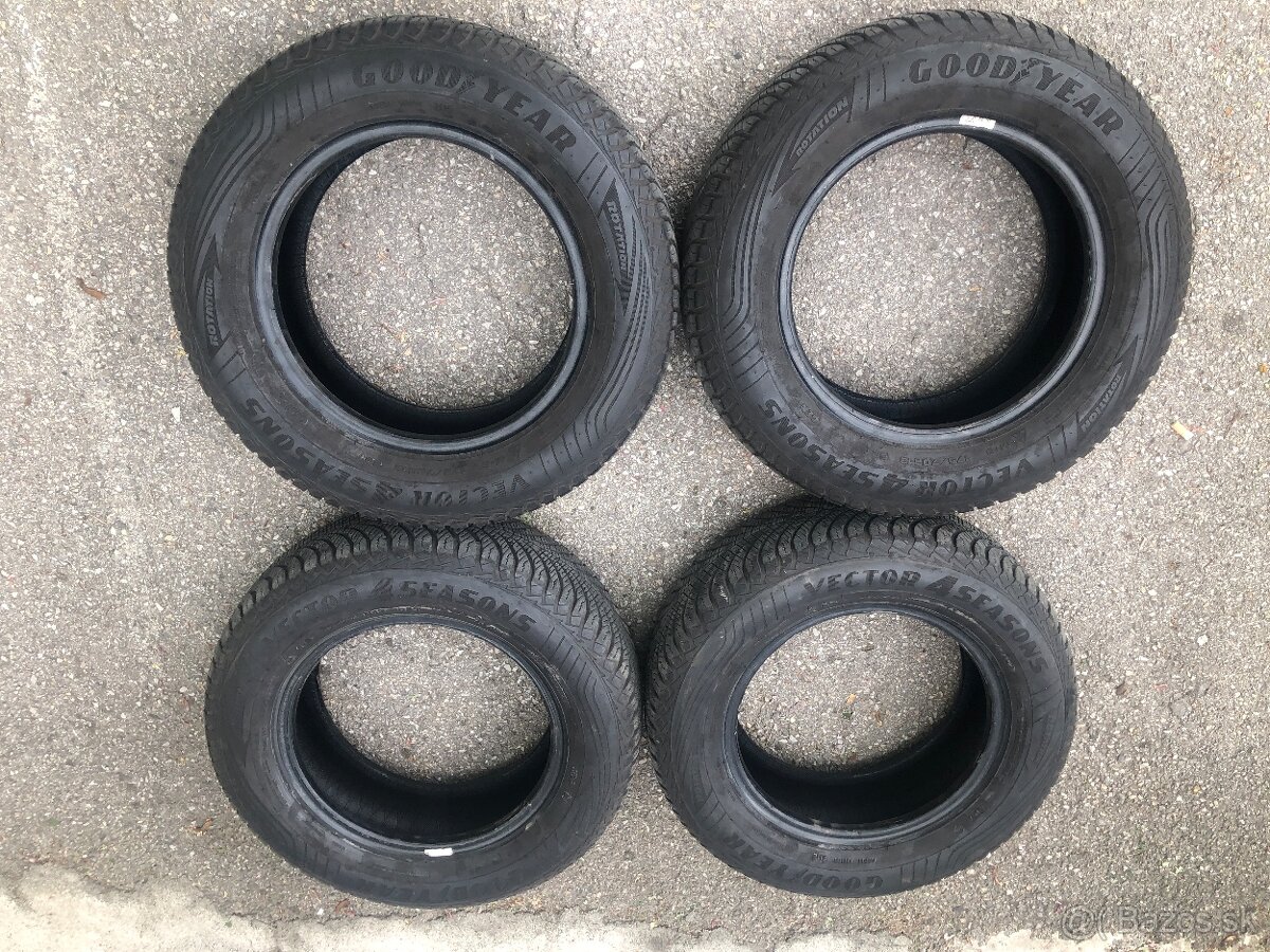 GOODYEAR VECTOR 4 SEASONS - CELOROČNÉ GUMY - 175 / 70 / R13 - 2
