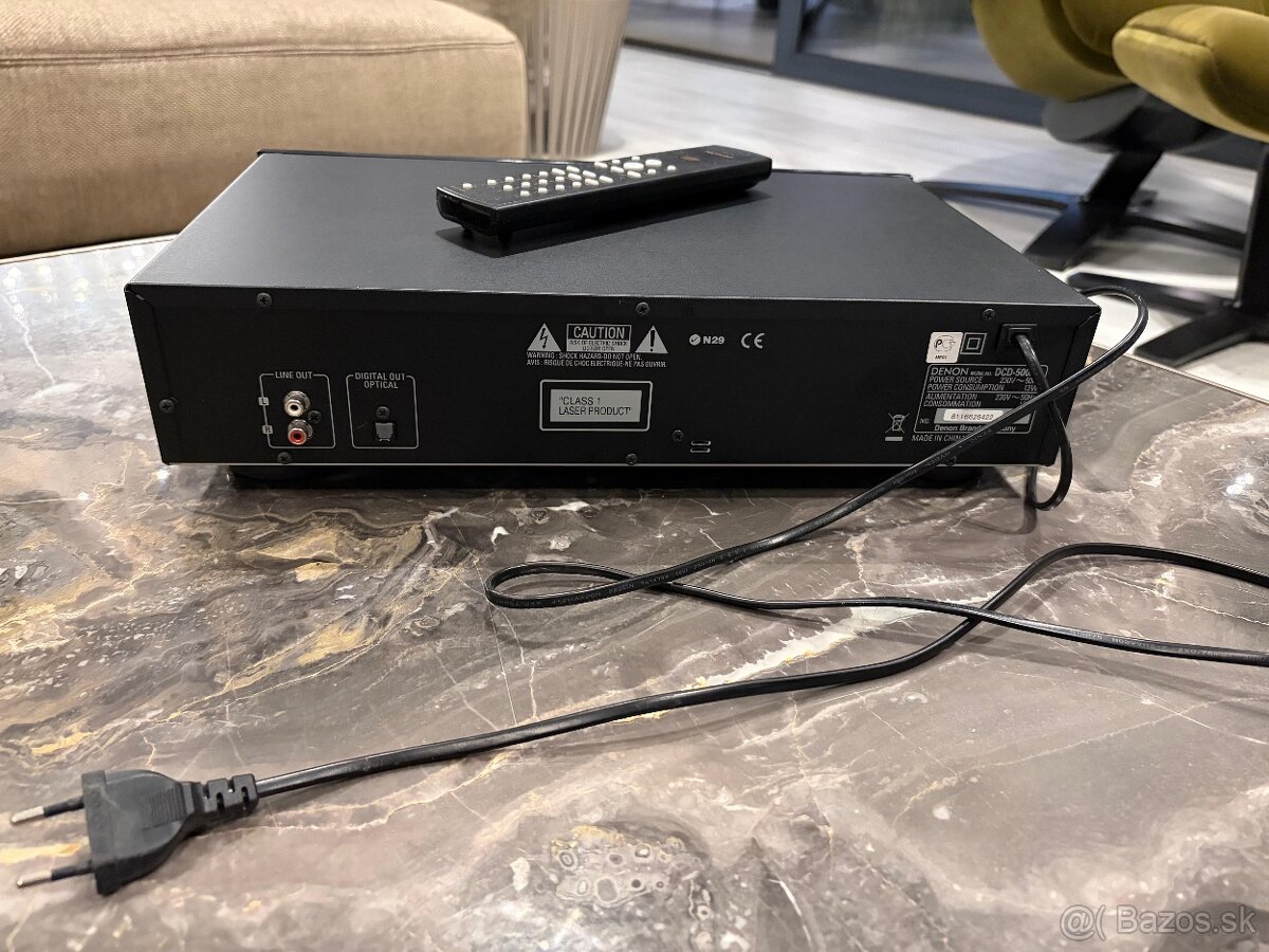 Predám CD prehrávač Denon DCD-500AE - 2