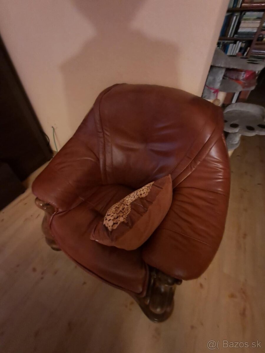 Kožená sedačka - 2