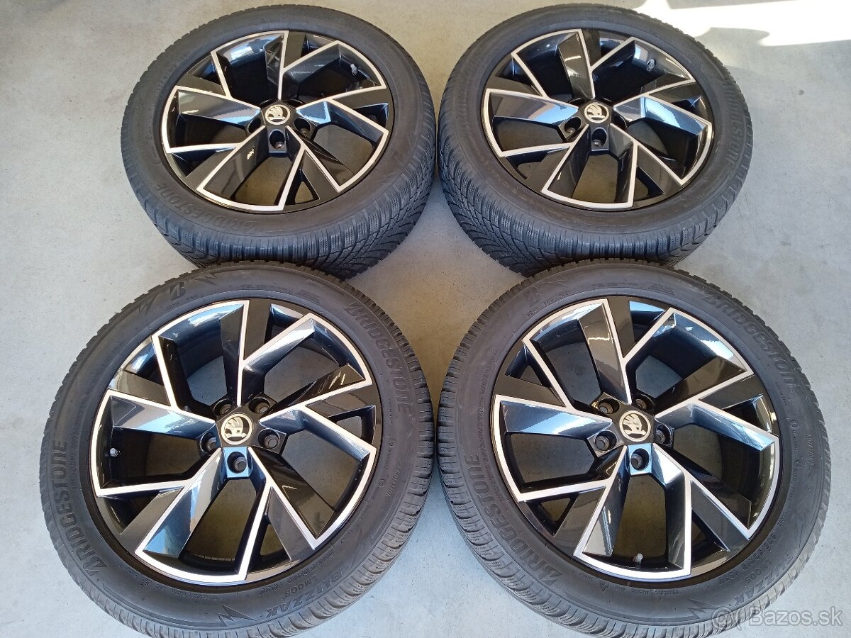 Predam zimne ALU 5x112 R19 7J ET43 ORIGINAL SKODA KODIAQ - 2