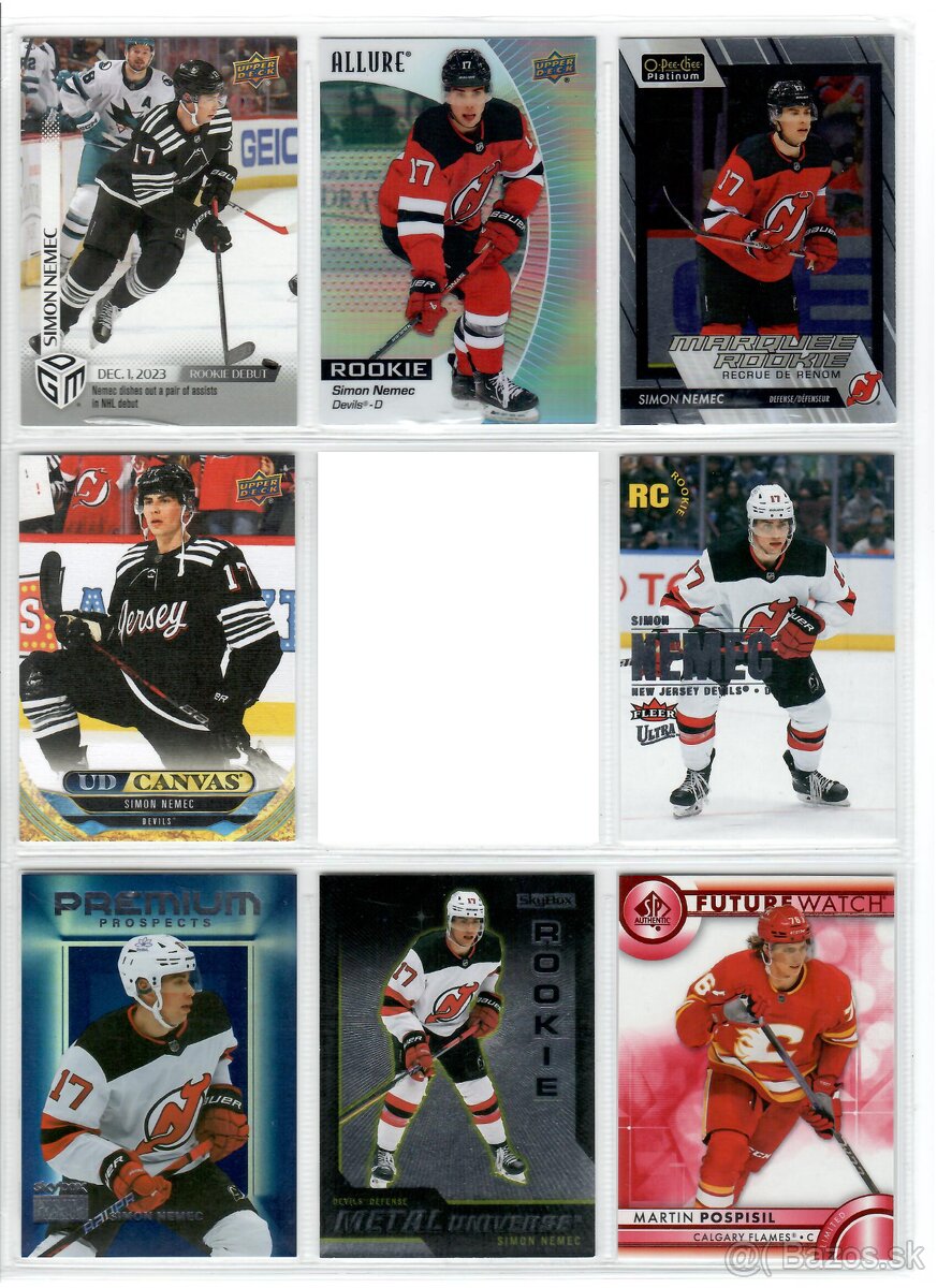 Hokejove karticky Slovakov v NHL - 2