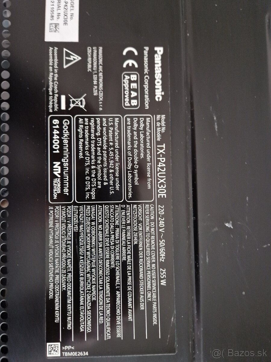 TV Panasonic-plazma - 2