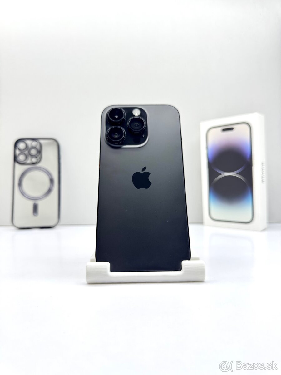 iPhone 14 PRO 256GB SPACE BLACK NOVÁ BATÉRIA 100% - 2
