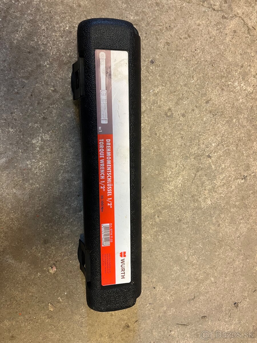 Momentovy kľúč wurth 1/2 20-100 Nm - 2