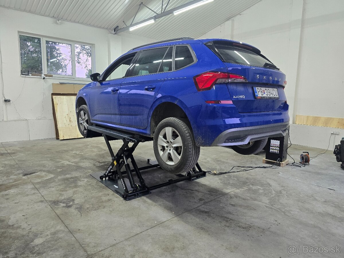 NEMECKÝ mobilný nožnicový zdvihák 3T WEBER - 2