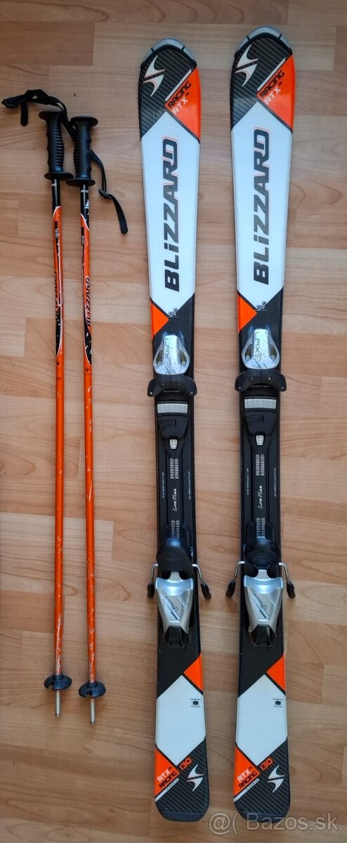 Lyže Blizzard 130 s palicami - 2