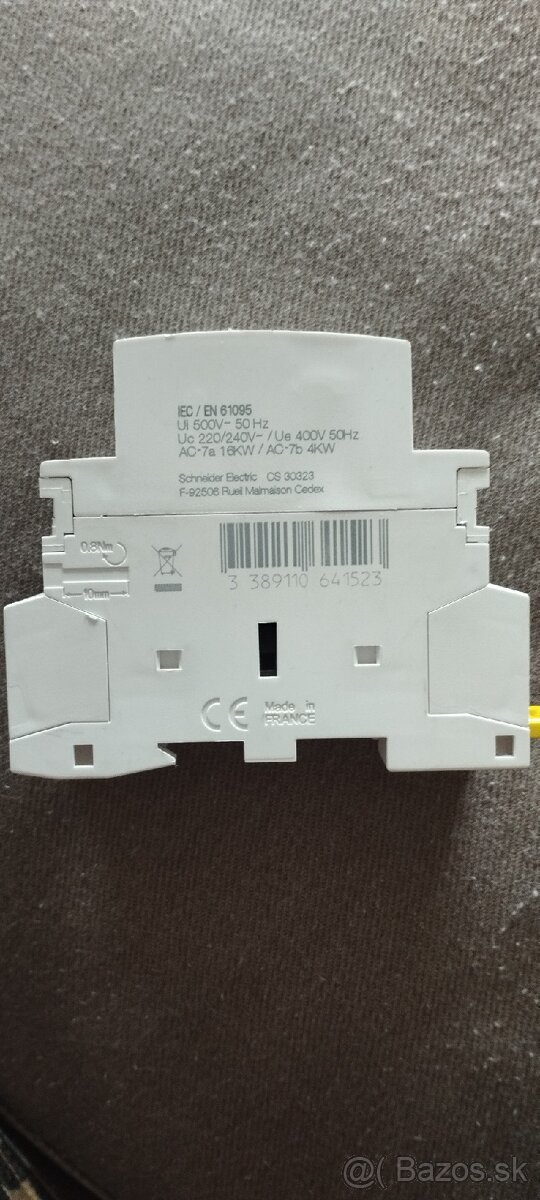 Nový modularny stykač Schneider - 2