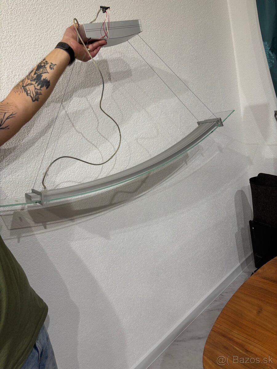 Stropné sklenené LED svietidlo Skoff - 2