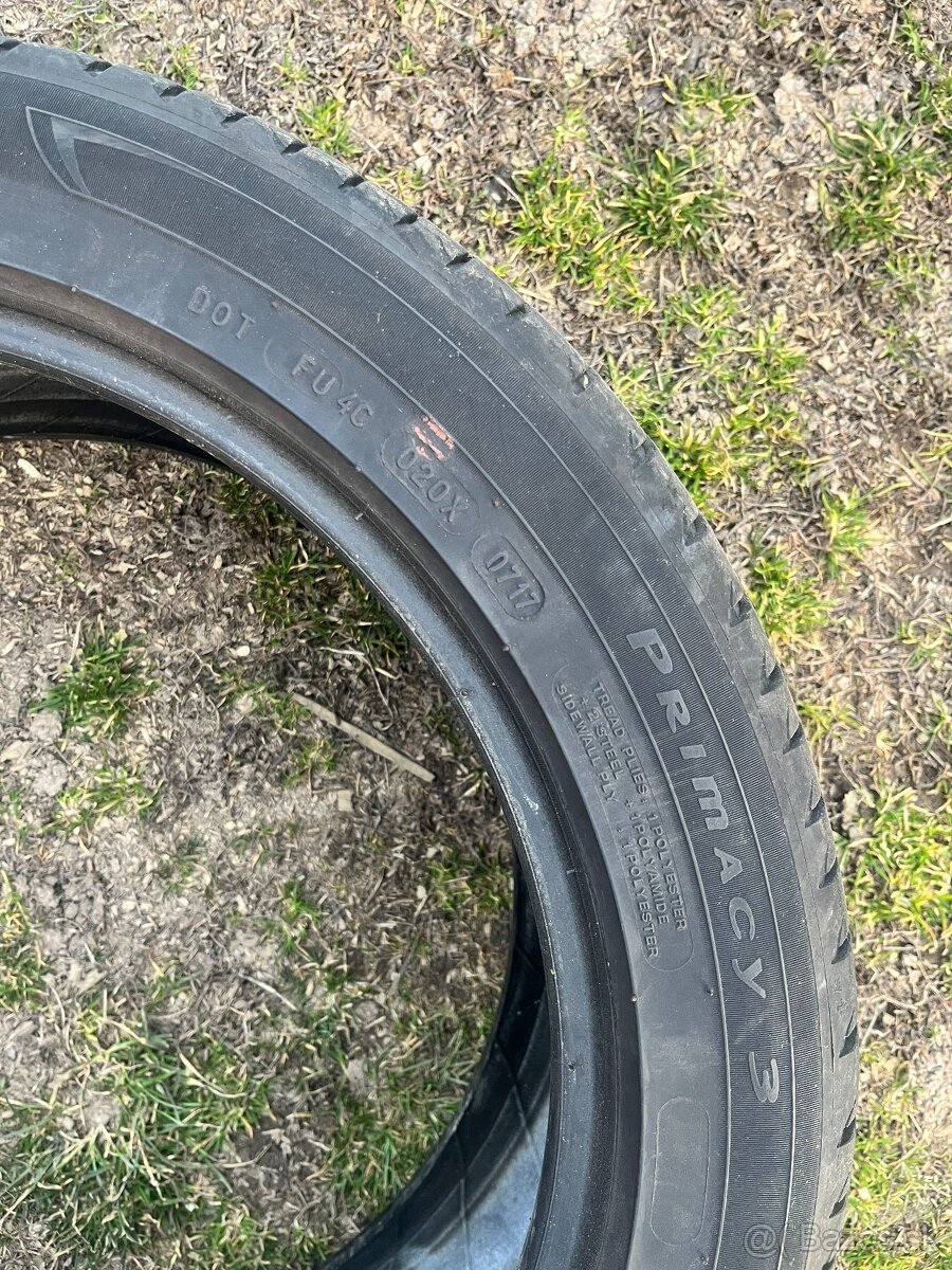 Predám letné pneumatiky Michelin Primacy 3 – 10 €/ks - 2