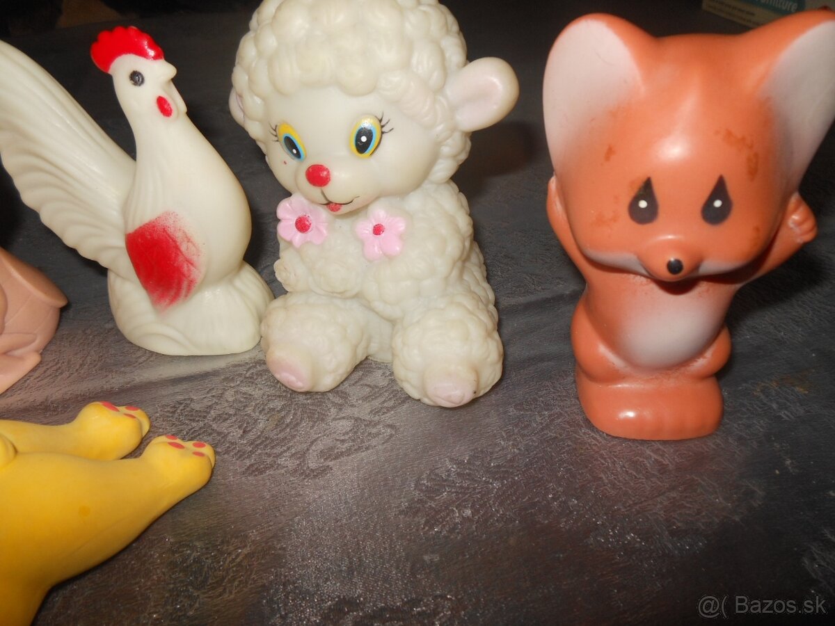 Starodávne gumenné hračky - 2