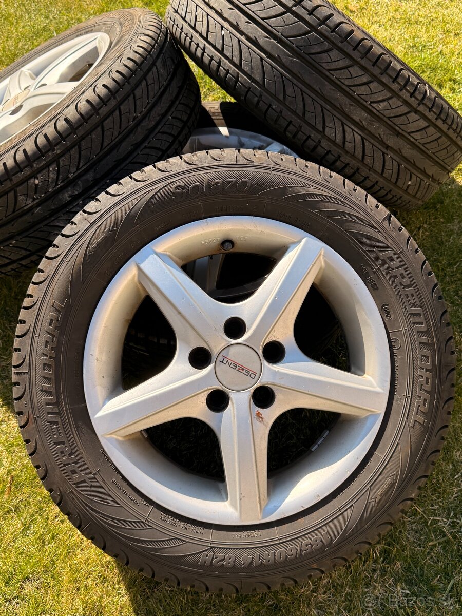 Dezent elektrony R14 s letnymi pneu - 2