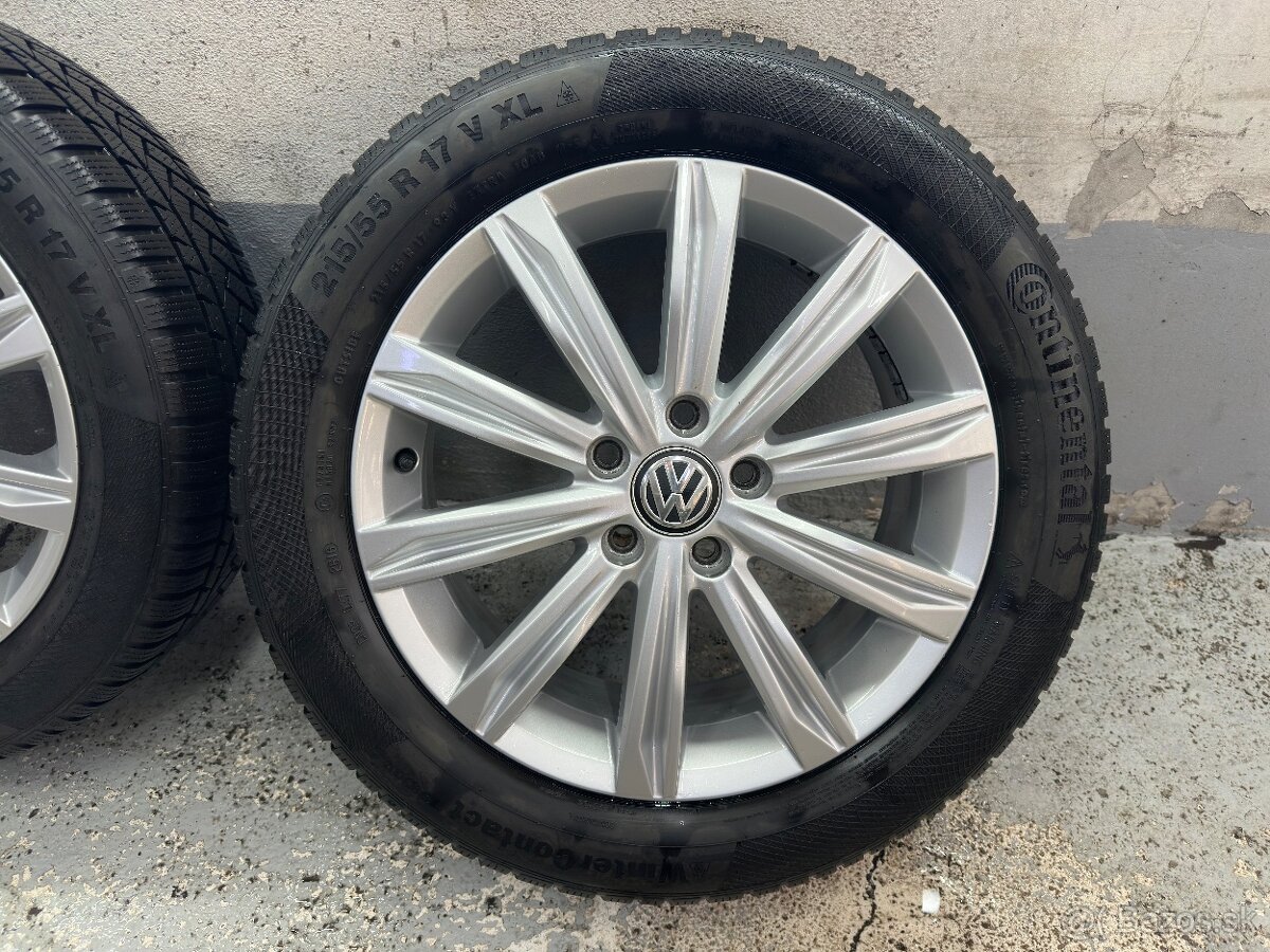 Volkswagen Stockholm 5x112 R17 215/55 continental - 2