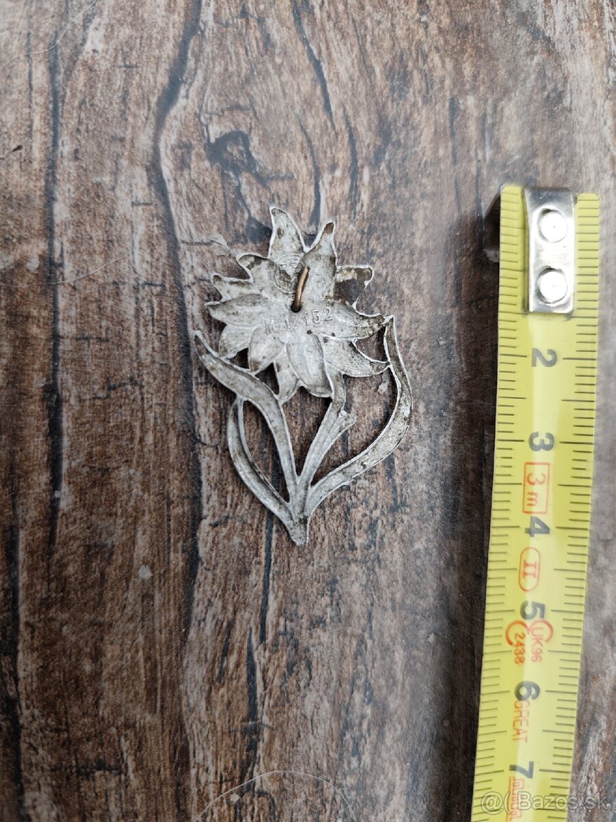 Plesnivec Wehrmacht edelweis - 2