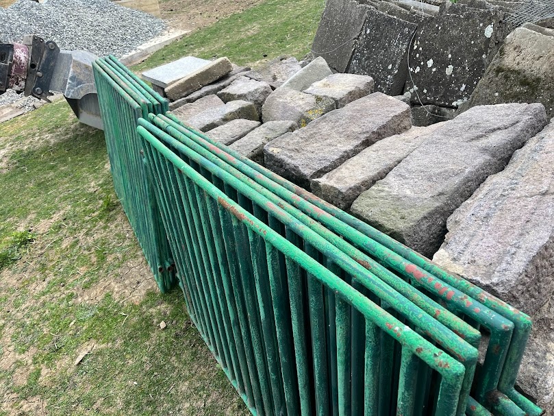 plotové dielce, ohrada, plot, železné dielce - 2