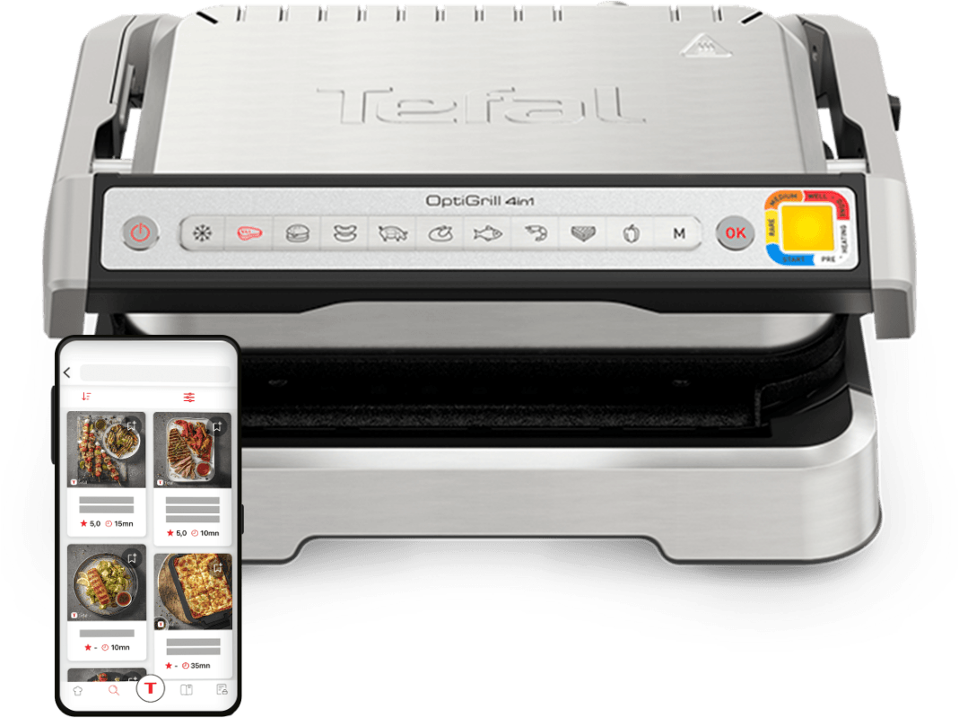 Tefal gril Optigrill 2v1 Inox - 2