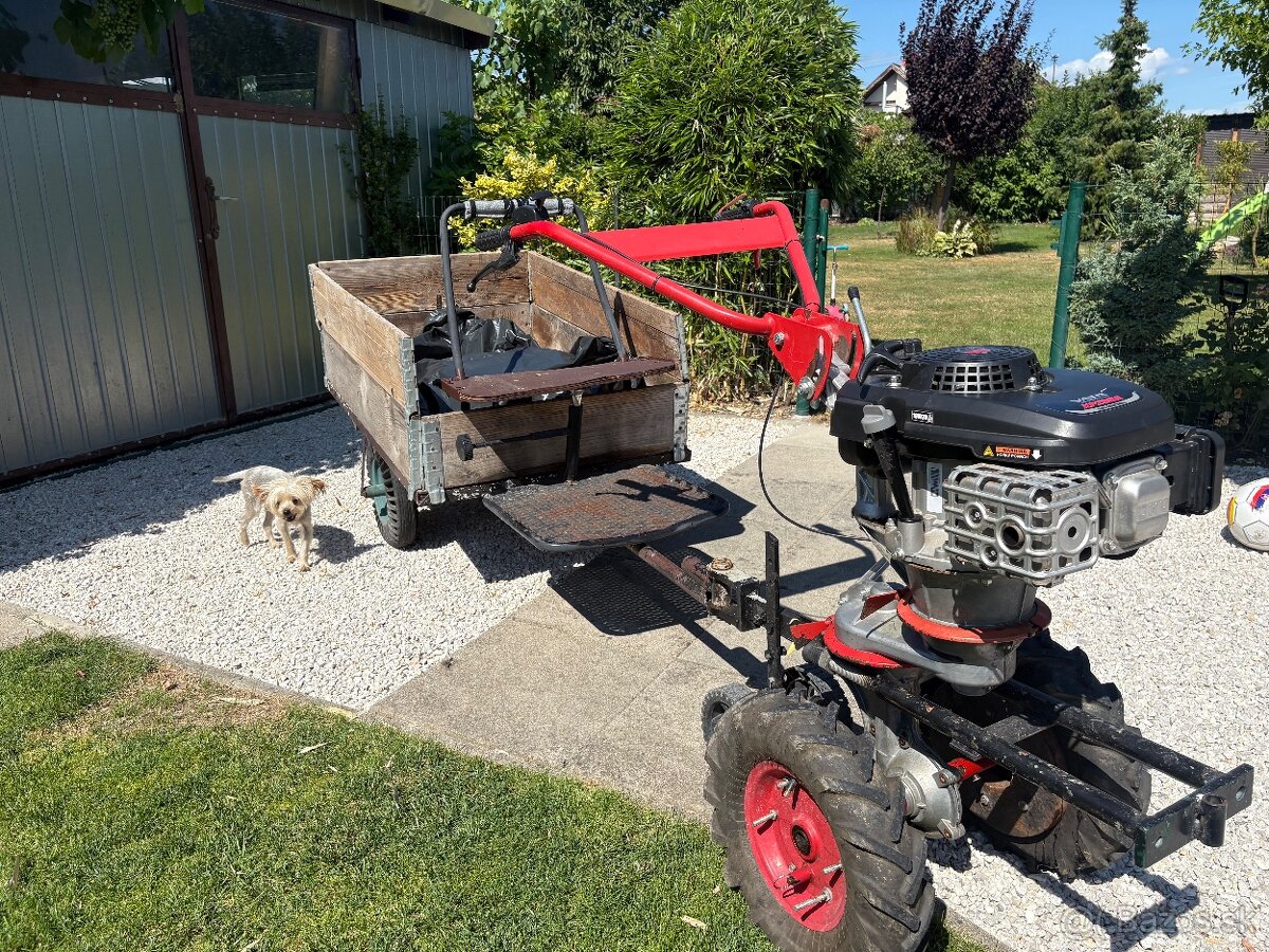 Predám malotraktor VARI XP200A s vozíkom a príslušenstvom – - 2