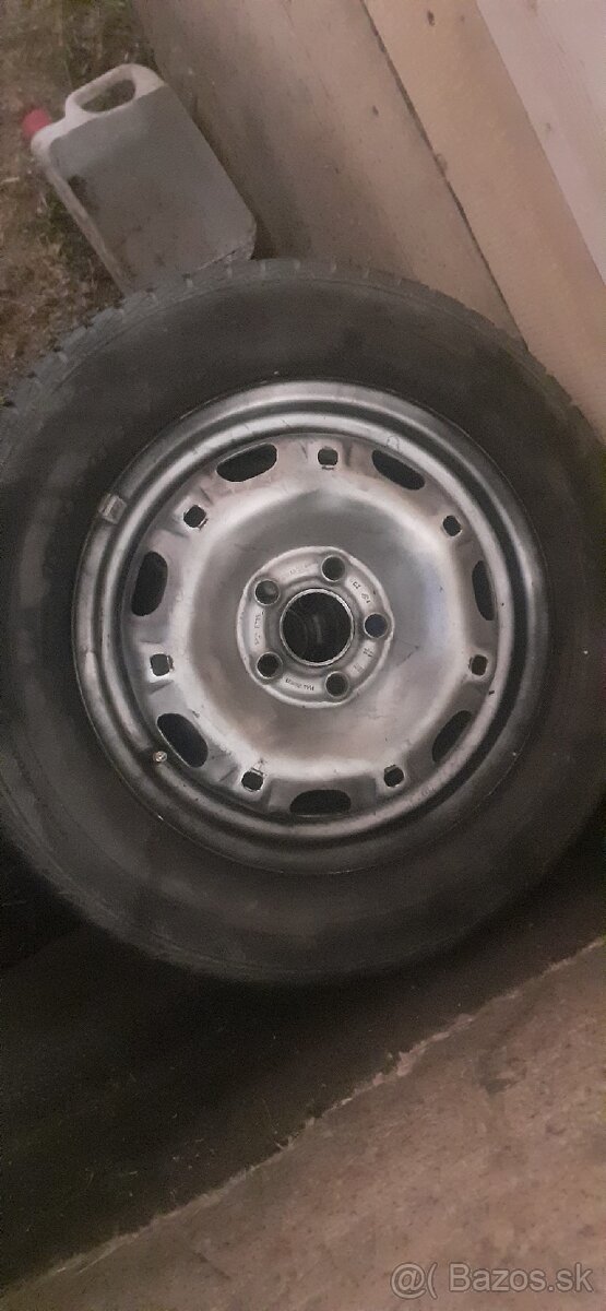 Predám plechové disky 5x100 - 2