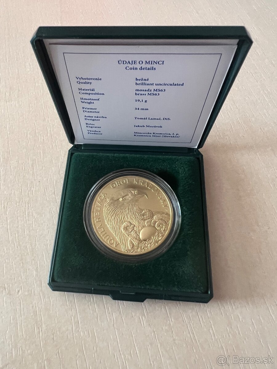 MINCA 5€ 2025 - OROL KRALOVSKÝ - 2