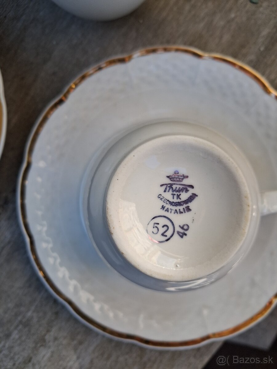 Taniere; poháre; kafe sety - 2