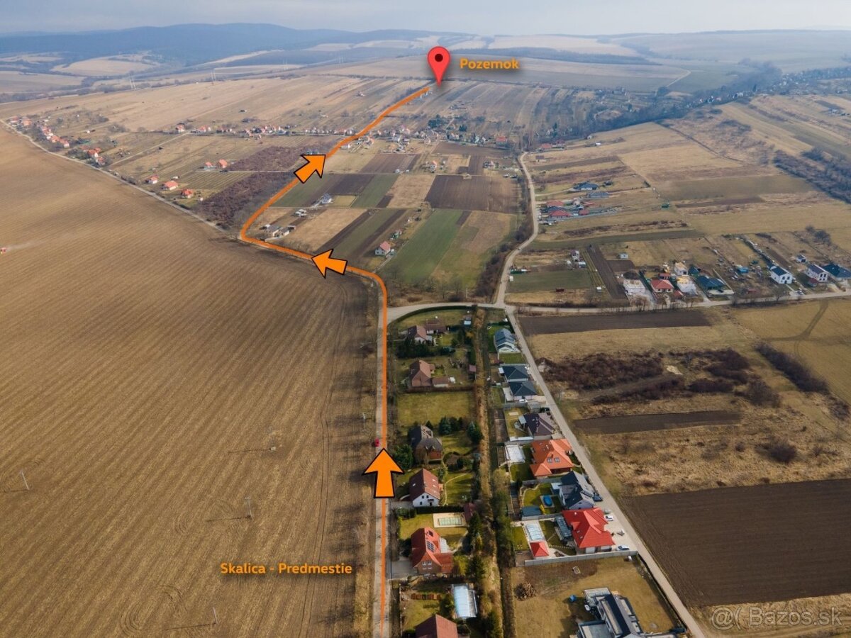 Znížená cena pozemok nad Skalicou - 2