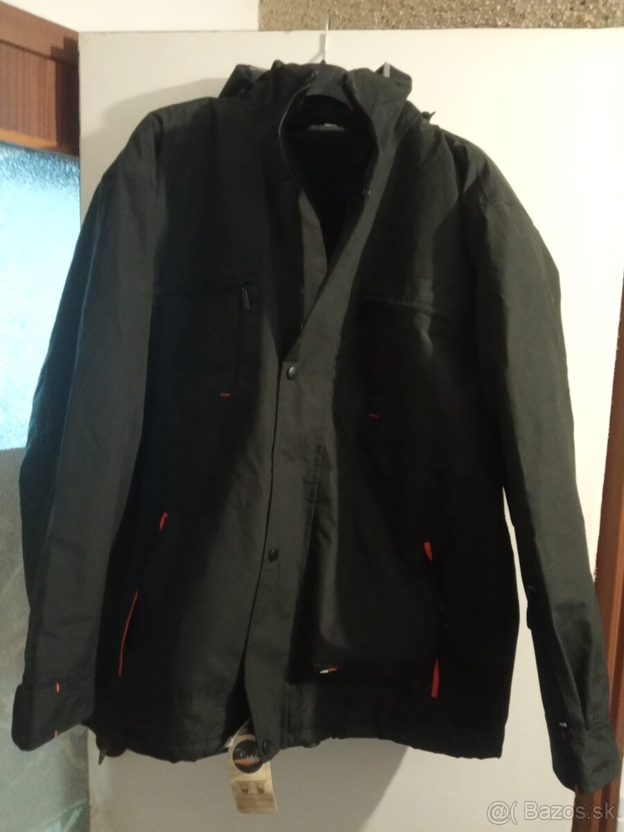 Zimná pracovná bunda Cerva Emerton Black - 2