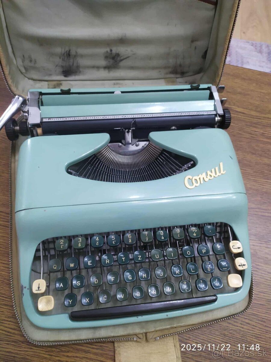 Písací stroj Consul - 2