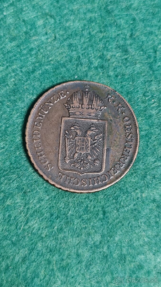 2 kreuzer 1848 A, krásny - 2
