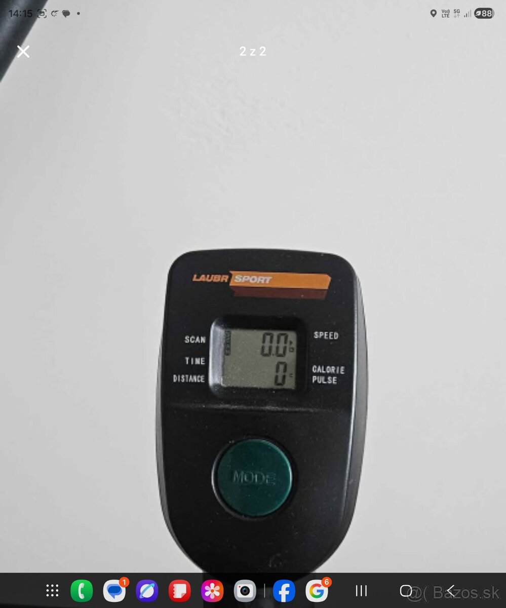 Magneticky stacionarny bicykel - 2