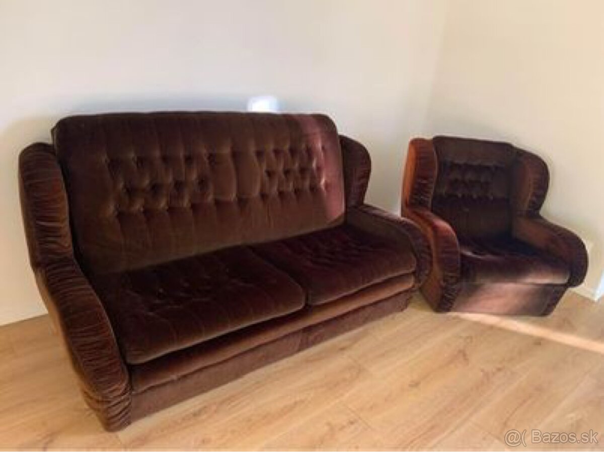 Sedacia súprava, gauč, kreslo - 2