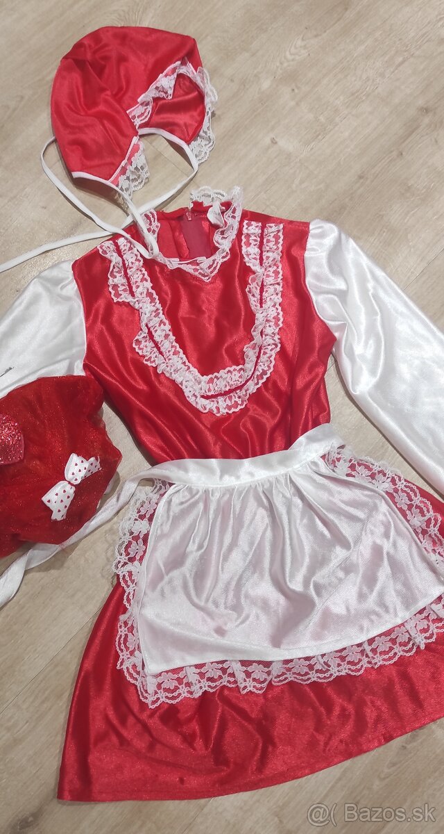 Kostým pre dievčatko, Červená čiapočka - 2