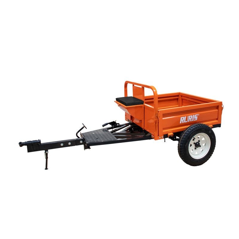 Predám rotavátor Ruris s vlečkou a príslušenstvom - 2