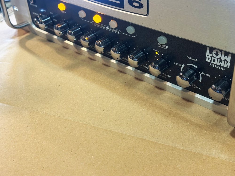 400W Bass zosilovač Line6 LowDown HD400 - 2