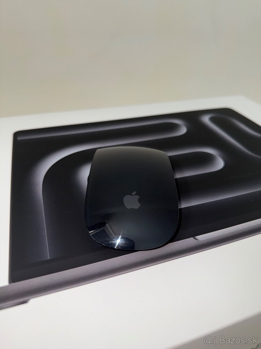 Apple Magic Mouse 2 čierna – Lightning, super stav - 2