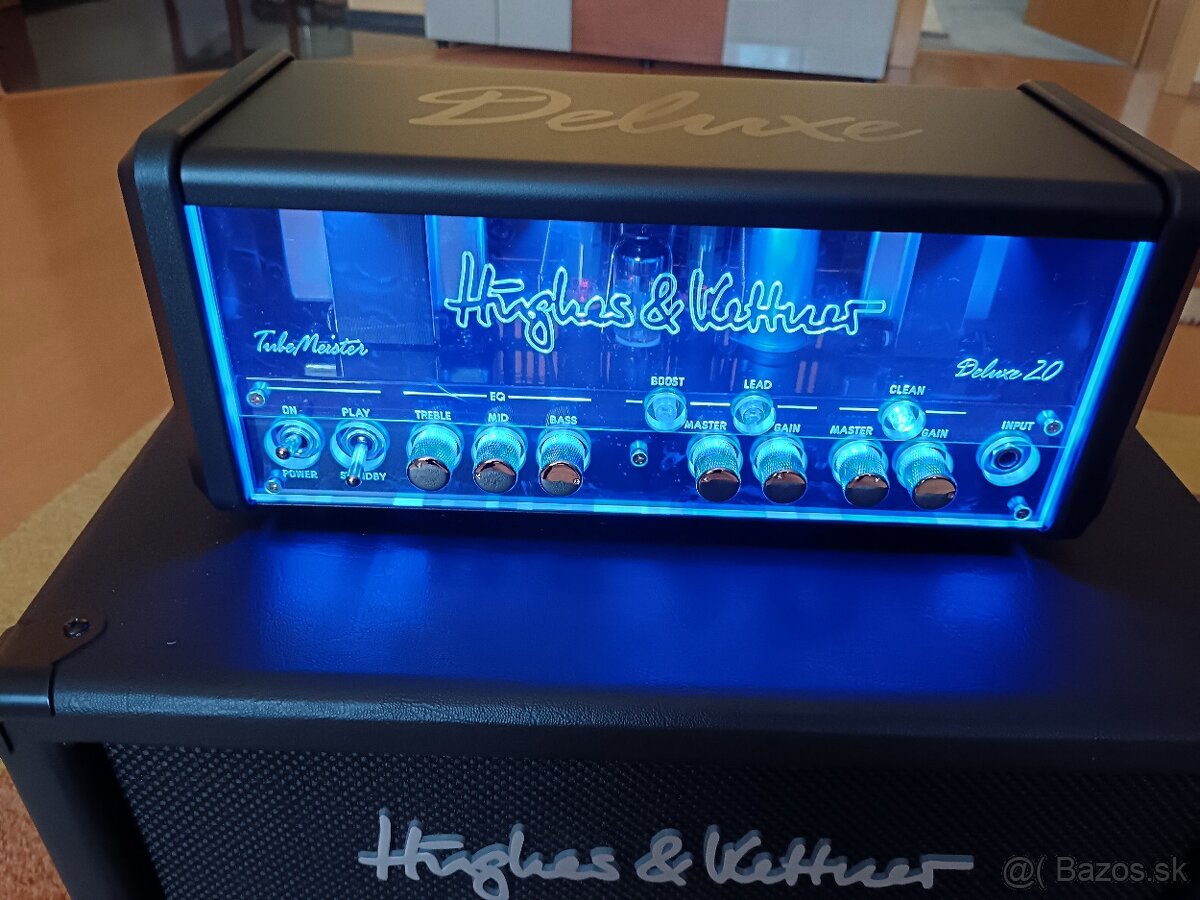 Predám zosilňovač + box Hughes and Kettner - 2