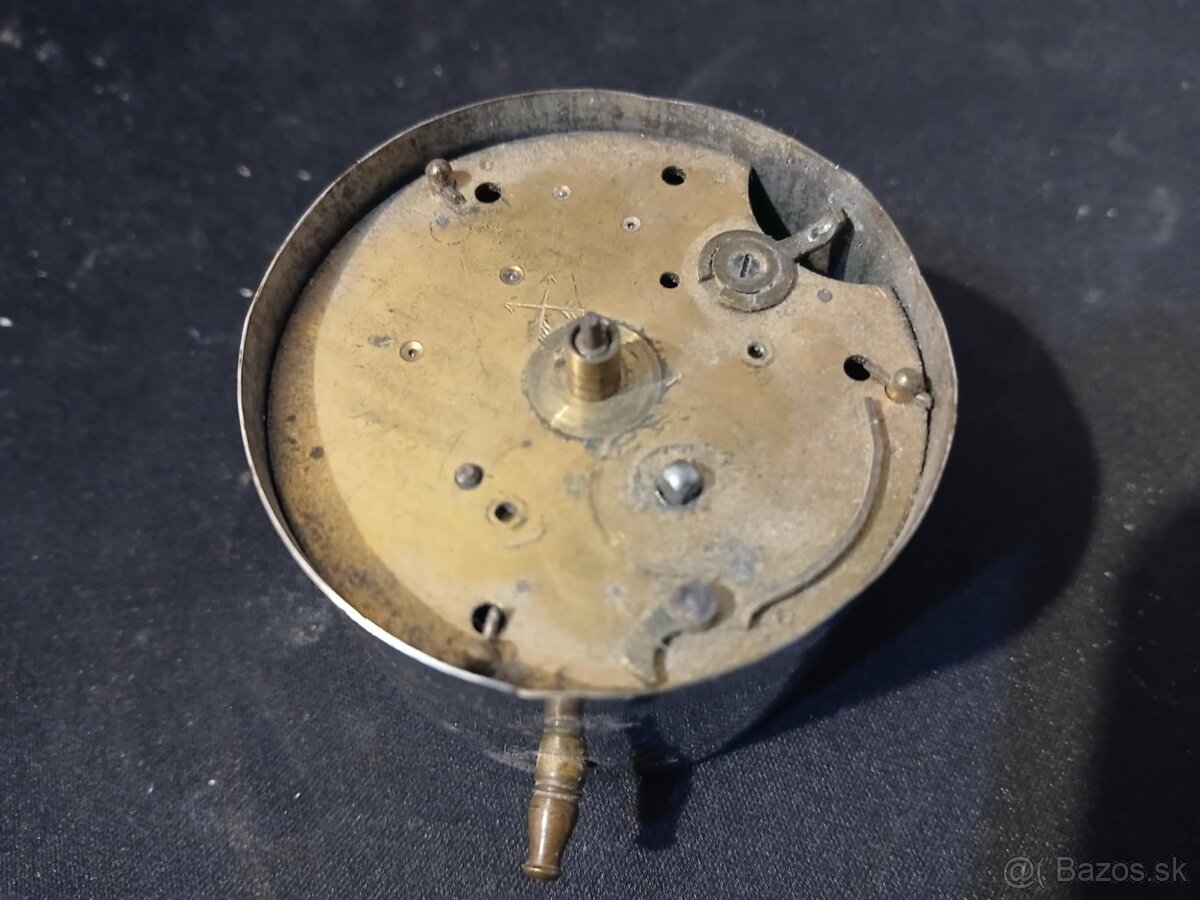 Starožitné hodinky - budík - 2