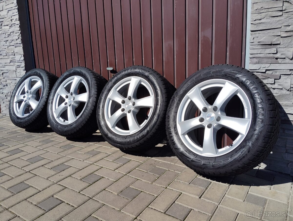 Zimná sada hliníkové disky 5x112 + pneumatiky 215/60R17 - 2