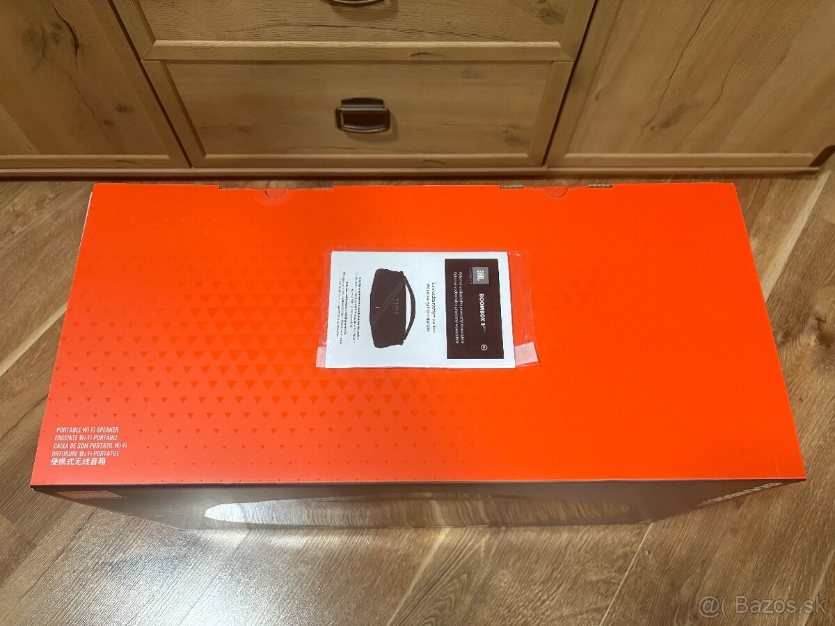 JBL Boombox 3 WiFi – úplne nový, nerozbalený, v záruke - 2