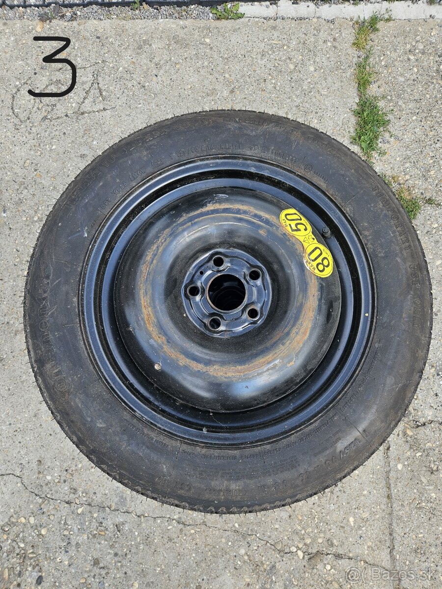 Rezerva - Dojazdové koleso - 2